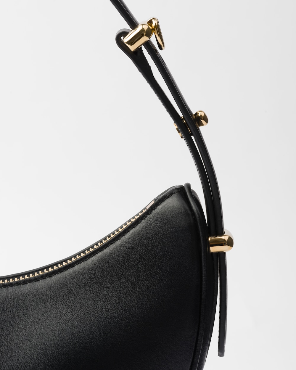 Prada Arqué Small Leather Shoulder Bag - Image 3